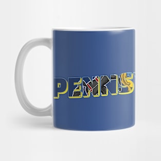 Pennsylvania vintage style retro souvenir Mug